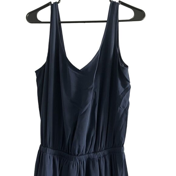 Show Me Your Mumu Kendall Maxi Dress Small Rich Navy Crisp NWT - Picture 7 of 11